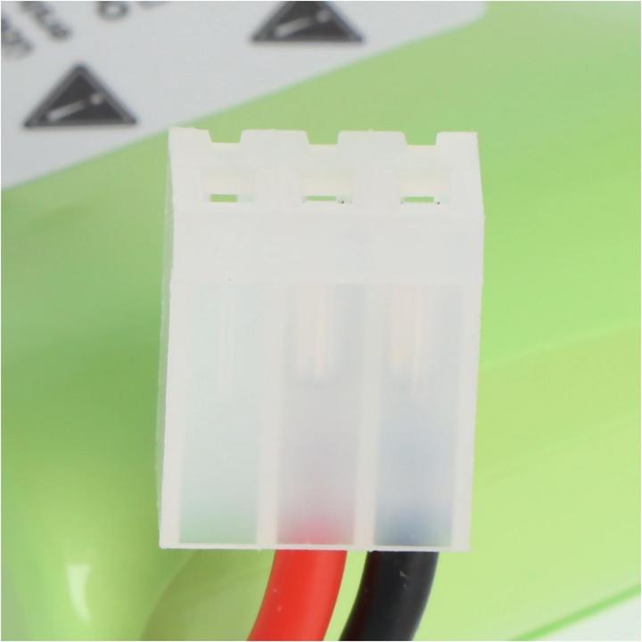 Image du produit AccuCell Pack de batteries Somfy 710055, 8781105908, 8787335119, 9 500 005, 9000163, FD252/10 (6 V, 3000 mAh)