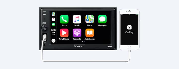 Actual product image Sony XAV-AX1005DB (Apple Carplay)