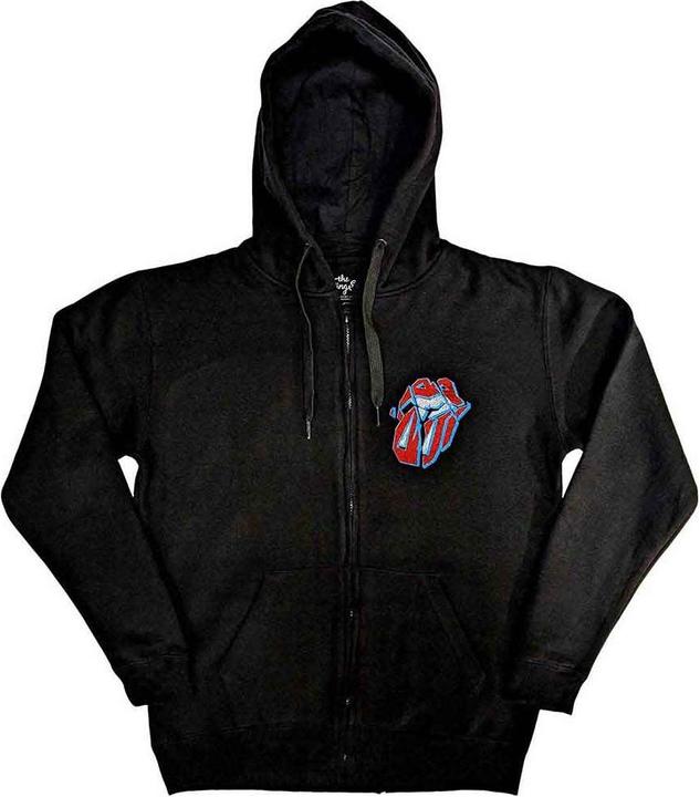 The Rolling Stones Erwachsene Hackney Diamonds Stars Pullover Full Zip Hoodie