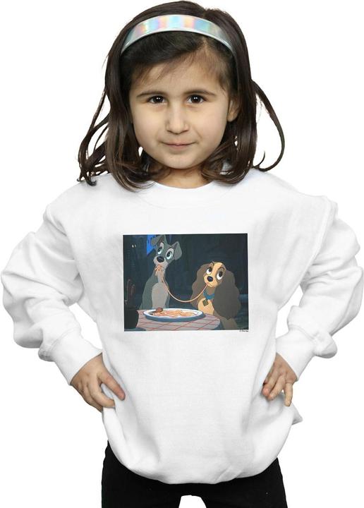 Image du produit Disney - Sweat LADY AND THE TRAMP SPAGHETTI SLURP - Fille (140, 146)