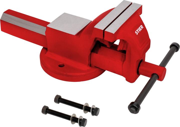 Produktbild Stier Parallelschraubstock Grösse 100, Normalausführung (125 mm)