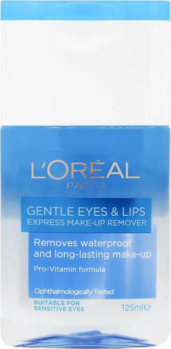 Actual product image L'Oréal Paris Dermo-Expertise Gentle Lip And Eye Make-Up Remover (Cleansing lotion, 125 ml)