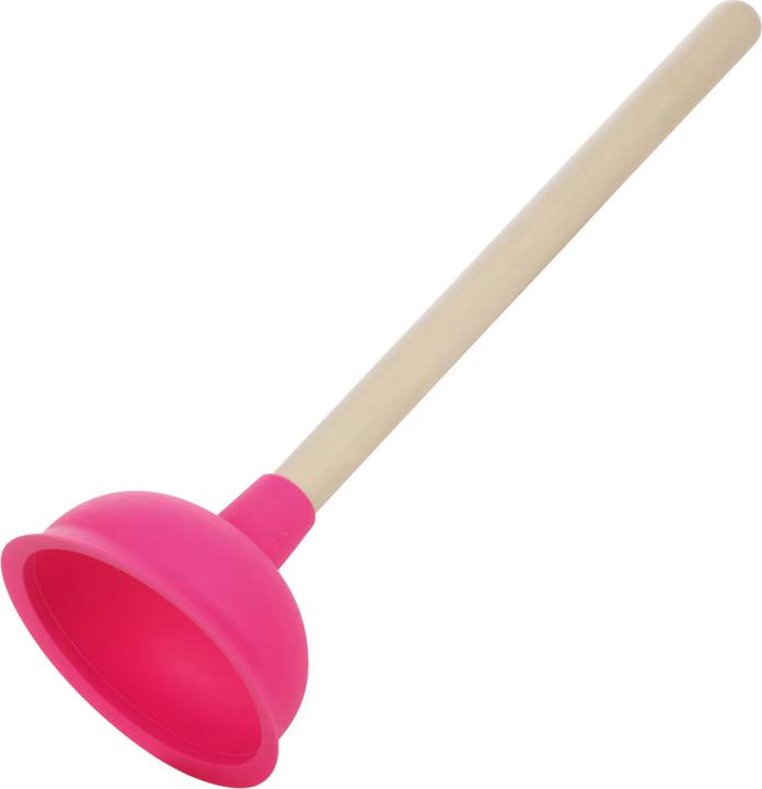 Actual product image De Beer Innovations Drain cleaner plunger and suction cup fluorescent pink (1 pcs.)