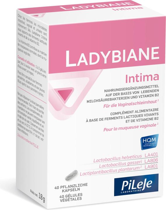 Produktbild Ladybiane Intima Kaps 40 Stk (40 Stück, Kapseln, 35 g)