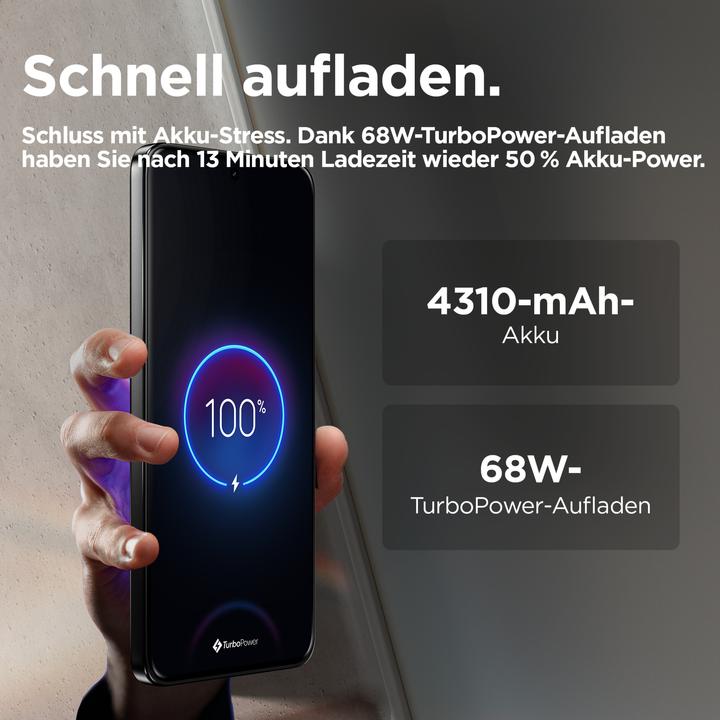 Produktbild Motorola ThinkPhone25 (256 GB, Black, 6.36", SIM + eSIM, 50 Mpx, 5G)