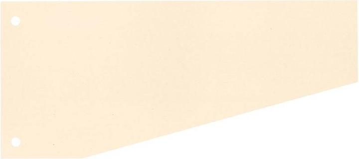 Image du produit Schäfer Shop Intercalaire trapézoïdal, carton, uni, 100 pièces