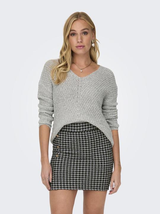 Actual product image JdY V-neck knit sweater (S)