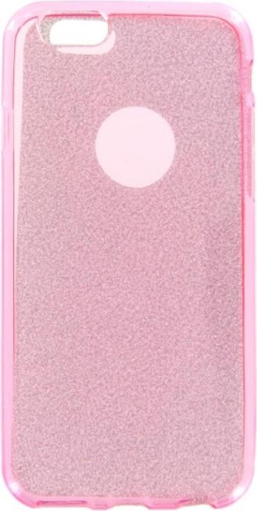 Actual product image OEM TPU Case Glitter iPhone 6 / 6S pink (Apple iPhone 6s, Apple iPhone 6)