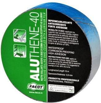 Immagine prodotto Facot Nastro Butilico Adesivo Aluqua0050 (120 mm)