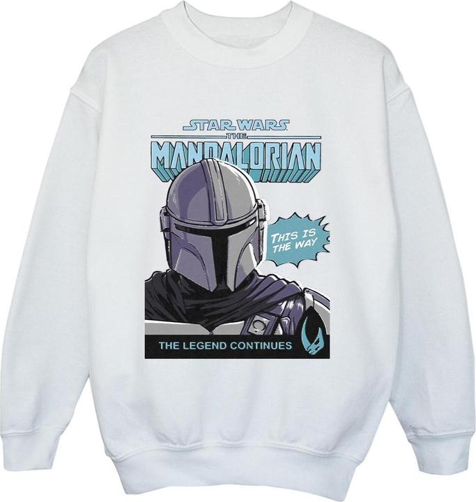Star Wars Mando Comic Cover Sweatshirt Jungen