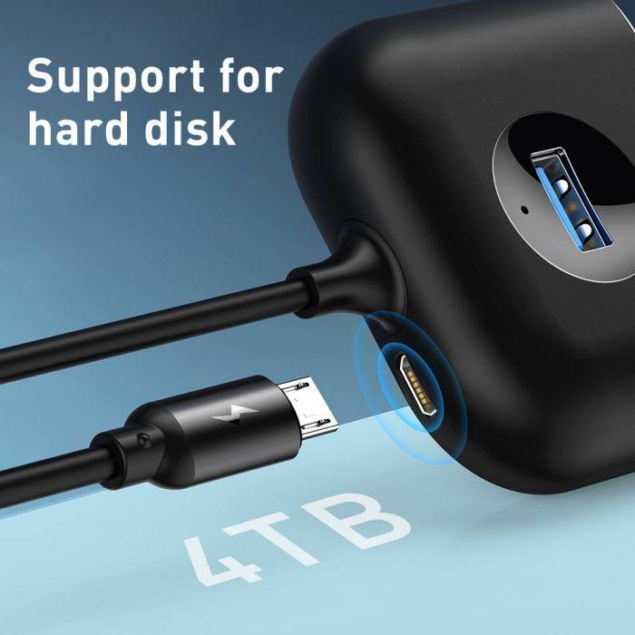 Actual product image Baseus CAHUB-AY01 (USB-A, 4 Ports)