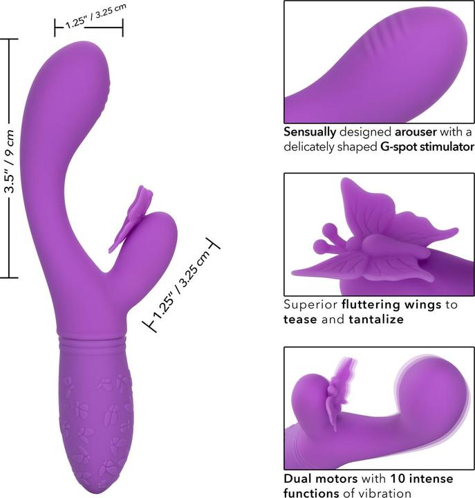 Produktbild CalExotics California Exotics Butterfly Kiss Flutter Violett