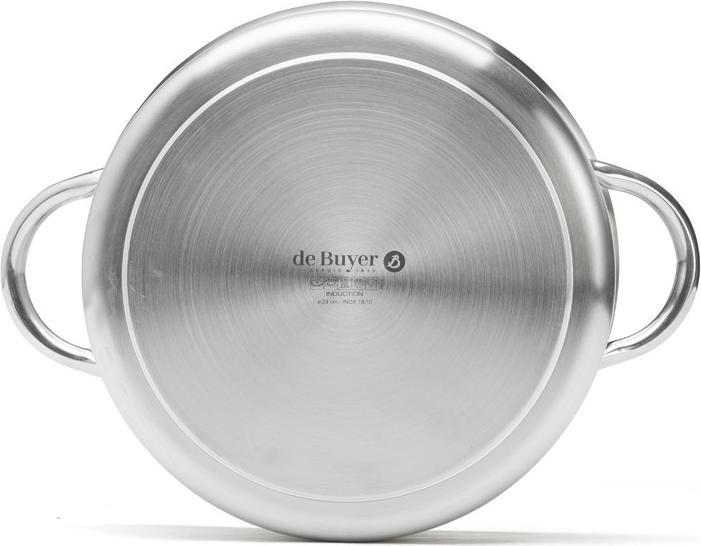 Actual product image de Buyer PRIM'APPETY Saucepan down Ø24cm, induction (24 cm, Pot, Stainless steel)