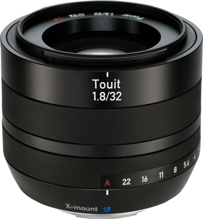 Objectif tactile, 32mm, f/1.8, Fujinon XF (Fujifilm Fujinon XF, APS-C / DX)