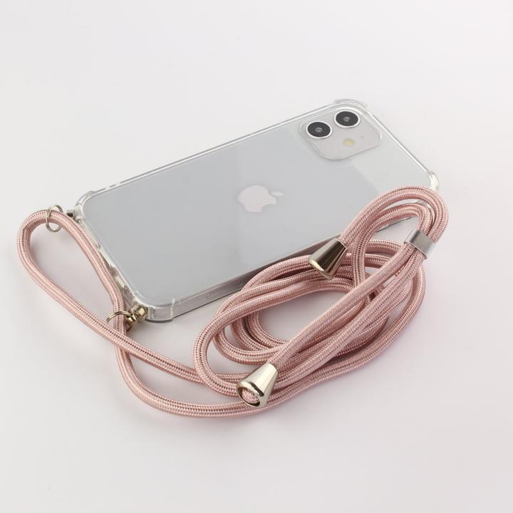 Image du produit PhoneLook Coque Gel transparent avec lacet or (Apple iPhone 16 Pro)