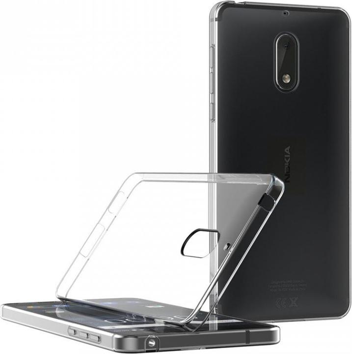 Image du produit Screenguard Étui souple Nokia 6 TPU Clear (Nokia 6)