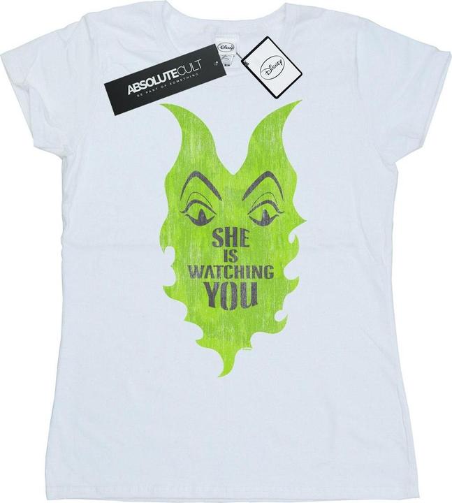 Immagine prodotto Disney The Descendants Maleficent She Is Watching Maglietta Donna (S)