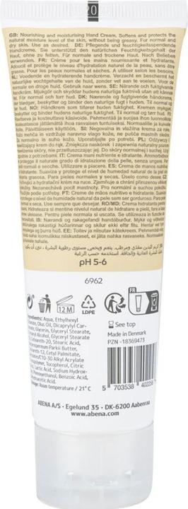 Actual product image Abena Handcreme, 21% Fettgehalt, Unparfümiert, 75 ml (75 ml)
