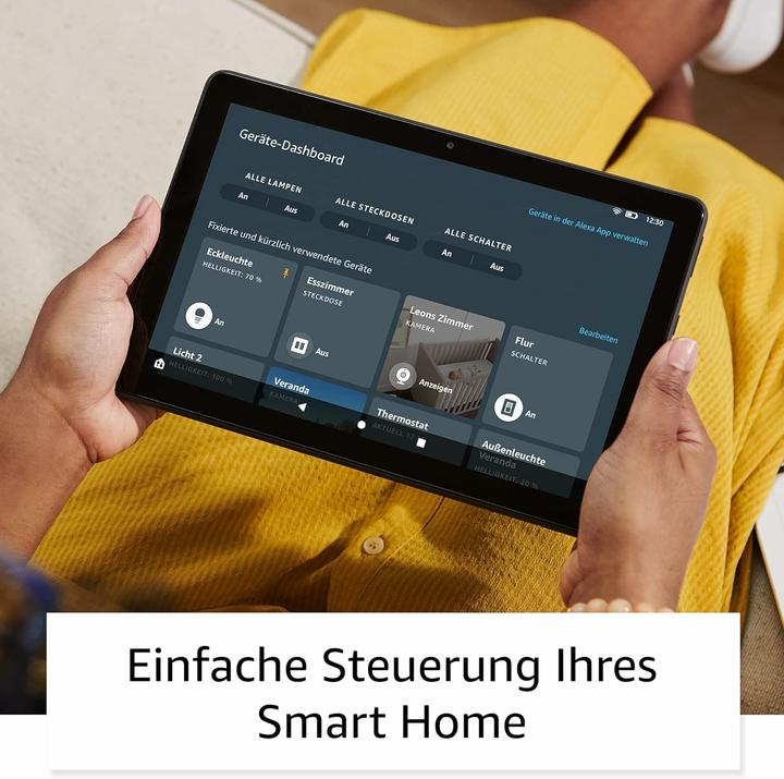 Produktbild Amazon Fire HD 10 Plus (2021) inkl. Alexa (10.10", 32 GB, Schiefergrau)