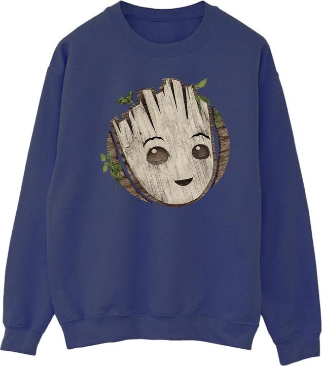 Produktbild I Am Groot Wooden Head Sweatshirt (XL)
