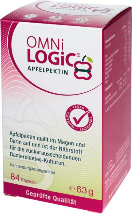 Actual product image Omni Logic Apple pectin (84 Piece, Capsules, 104 g)