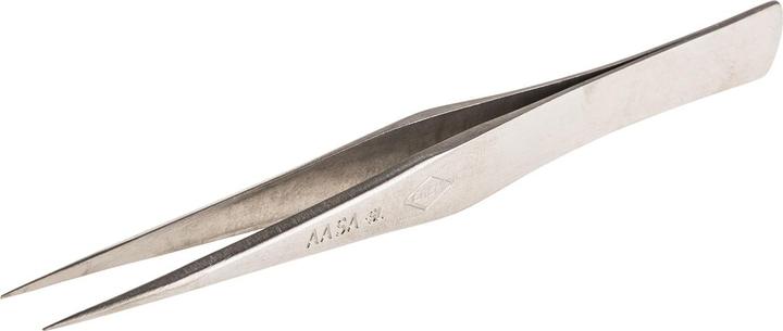 Actual product image Weller Erem Erem Stainless Steel Tweezers, 125 mm Straight, Pointed Tip Anti-Magnetic