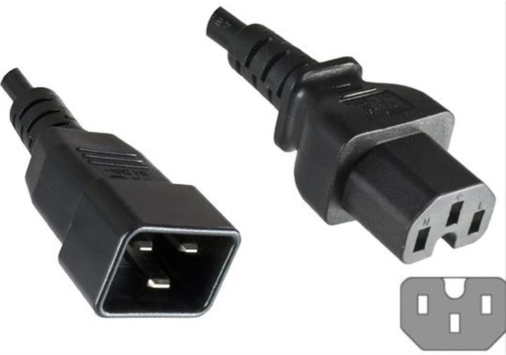 Image du produit MicroConnect Cordon d'alimentation C20 - C15 1.8m (1.80 m, C20, C15)