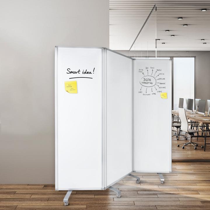 Actual product image Master of Boards Mobile Trennwand (180 x 180 cm)