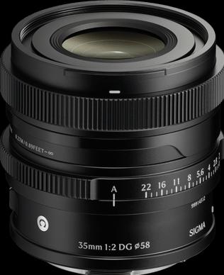Produktbild Sigma 35mm F2,0 DG | Contemporary (L-Mount) (Black) (L-Mount, Vollformat)