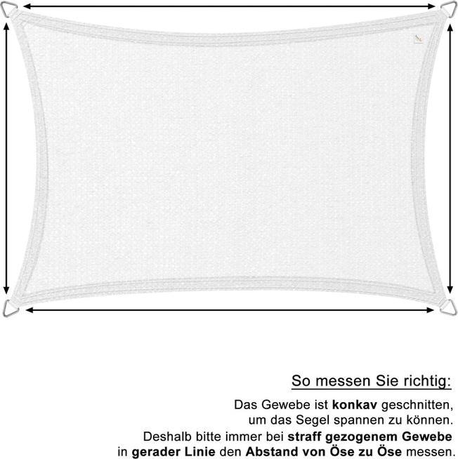 Immagine prodotto Swisshandel24 Tenda da sole trapezoidale (4/5 x 3 m)