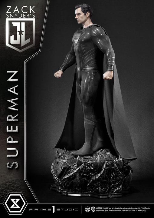 Image du produit Prime 1 Studio Justice League statuette Superman édition costume noir 84 cm