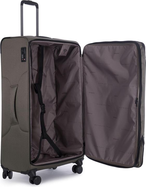Produktbild Stratic Bendigo Light Plus 4-Rollen Trolley 84 cm Laptopfach (96 l, L (90 - 115l))