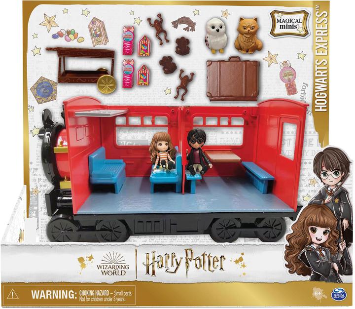 Produktbild Spin Master W.World Hogwarts Expressset mit Harry & Hermine 8 cm