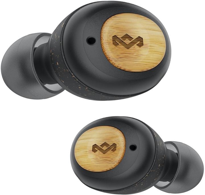 House of Marley Écouteurs Bluetooth Champion Ear Buds Noir (8 h, Sans fil)
