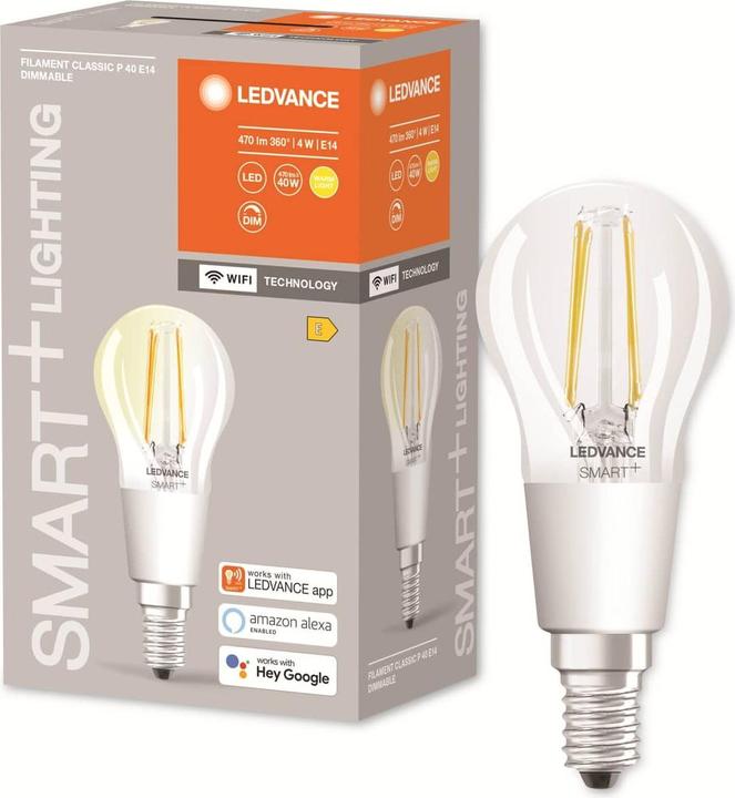 Image du produit Ledvance Smart+ Lecture (E14, 4 W, 470 lm, 1 x, E)