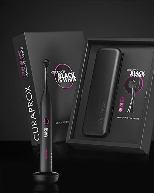 Immagine prodotto Curaprox Il nero idrosonico è bianco (Spazzolino sonico)
