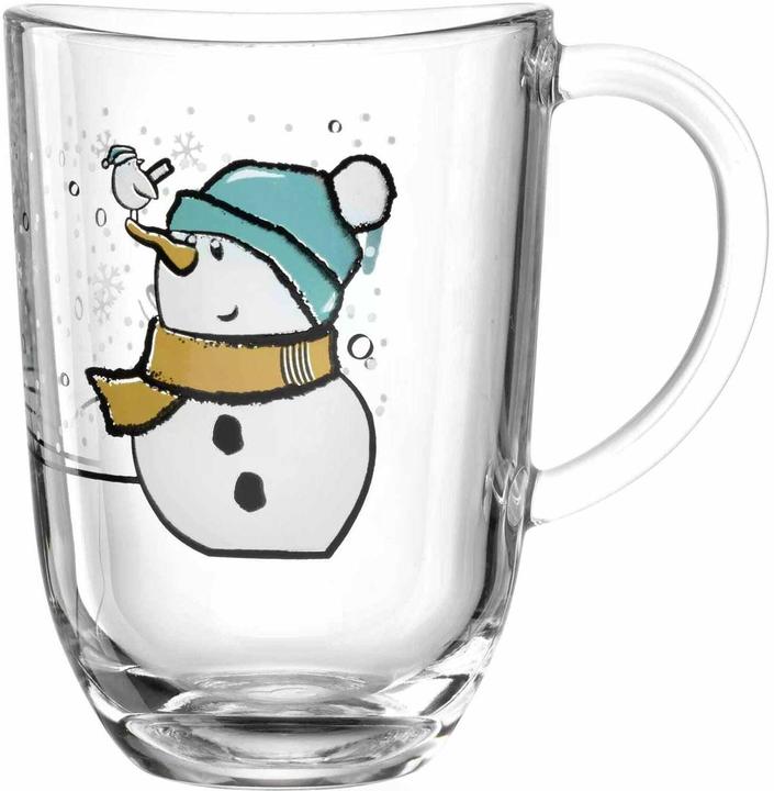 Image du produit Leonardo Tasse Capanna Bonhomme de neige 380 ml, 1 pièce, Transparent (380 ml, 1 x)