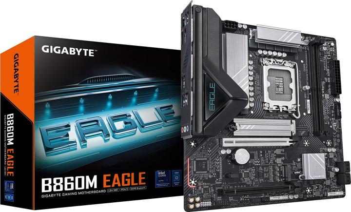 Actual product image Gigabyte B860M EAGLE (LGA 1851, Intel B860, mATX)
