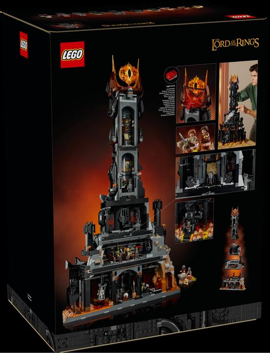 Actual product image LEGO The Lord of the Rings: Barad-dûr (10333, LEGO Icons, LEGO Rare Sets)