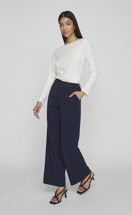 Image du produit Vila Pantalon taille haute à jambe large (38)