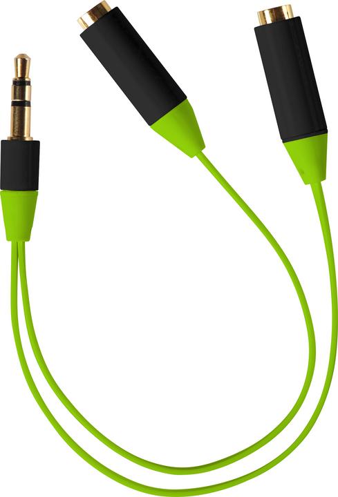 Actual product image ready2music Audio Splitter Cable (16cm, 3.5mm)