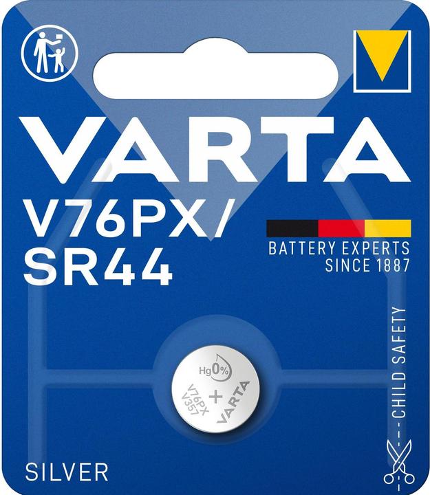 Immagine prodotto Varta Elettronica V76PX (1 pz., SR44, 145 mAh)