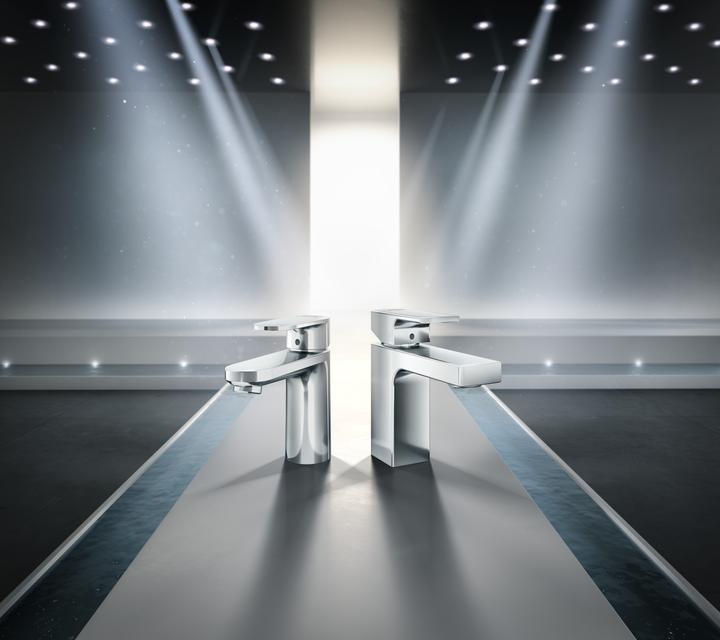 Produktbild hansgrohe Vernis Blend Einhebel-Waschtischarmatur 100 mit Zugstangen-Ablaufgarnitur
