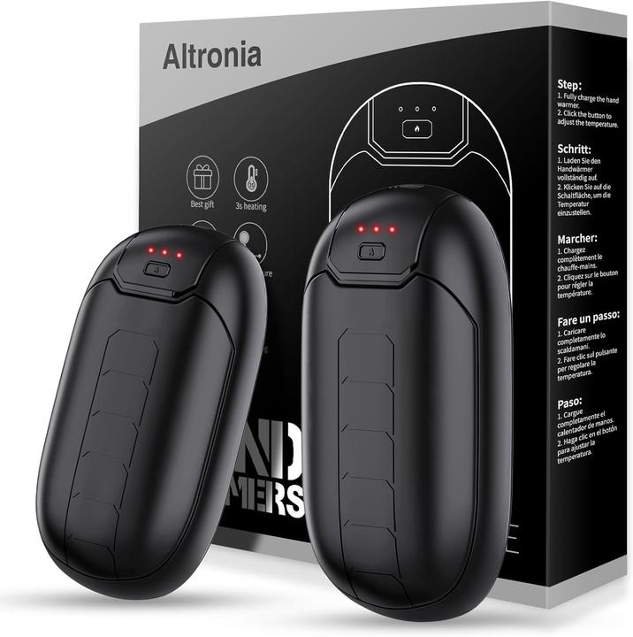 Produktbild Altronia Wiederaufladbare Handwärmer