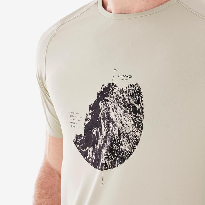 Image du produit Quechua T-shirt de randonnée homme manches courtes - MH500 (44)