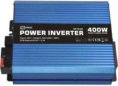 Rs Pro Wechselrichter, 24V dc / 230V ac 400W Reine Sinuswelle