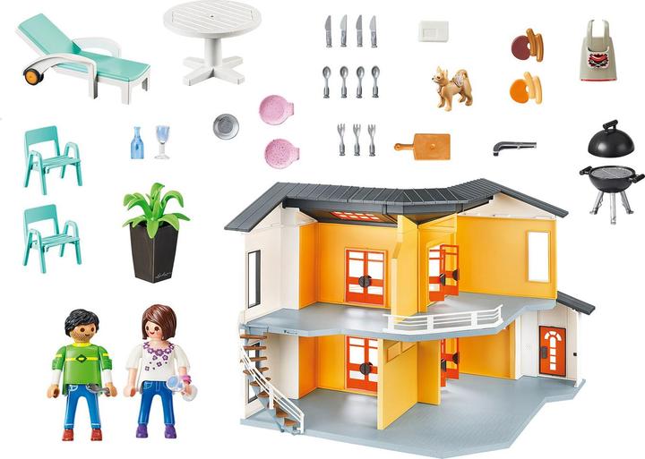 Produktbild Playmobil Modernes Wohnhaus (9266, Playmobil City Life)