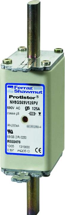 Mersen NH1GS69V200PV (NH-DIN fuse, 200 A)