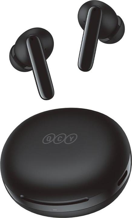 Produktbild QCY T13 ANC 2 TWS In-Ear-Funkkopfhörer – Schwarz (ANC, 7 h, Kabellos)