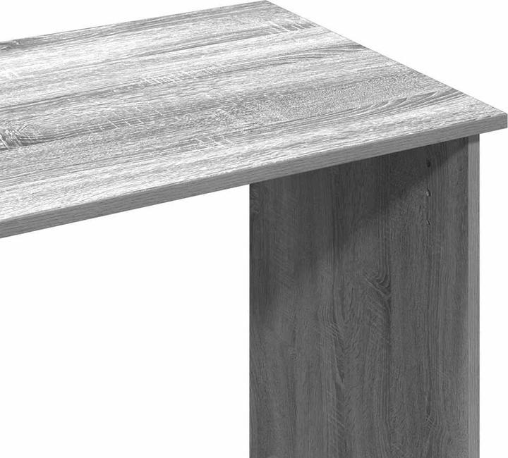 Actual product image VidaXL Desk Grey Sonoma 102x50x75 cm Wood-based office desk Table (102 x 50 x 75 cm)